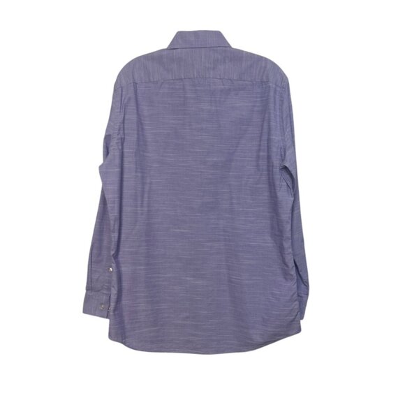 Apt 9 Regular Fit Button Up Dress Shirt Mens Medium Purple New - Picture 2 of 8
